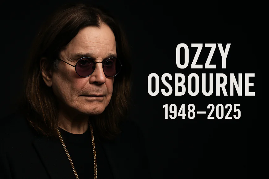 🧨 Ozzy Osbourne: Chaos, Cool, and the Final Curtain Call