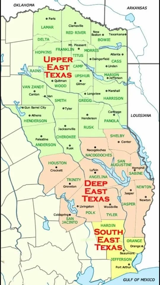 east texas
